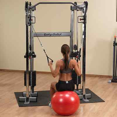 Body-Solid GDCC210 Compact Functional Trainer Machine with stacks (160 lb | 210 lb | 300 lb) - GymBasis Store