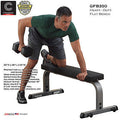 Body-Solid GFB350 Commercial Rated Flat Dumbbell Weight Lifting Bench - GymBasis Store