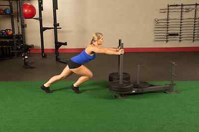BODY-SOLID GWS100 Push/Pull Heavy Duty Sled, weight sled, crossfit - GymBasis Store