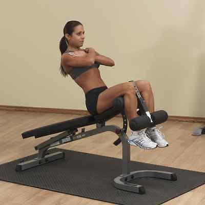 Body-Solid GFID31 Flat Incline Decline WEIGHT BENCH + Biceps Curl GPCA1 - GymBasis Store