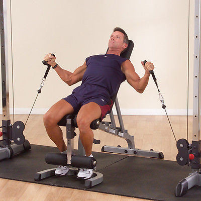 Body-Solid Special Pack: GLPH1100 + GDCC250 + GPR378/GLA378/GFID31 + Attachments - GymBasis Store