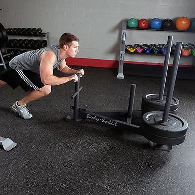 BODY-SOLID GWS100 Push/Pull Heavy Duty Sled, weight sled, crossfit - GymBasis Store