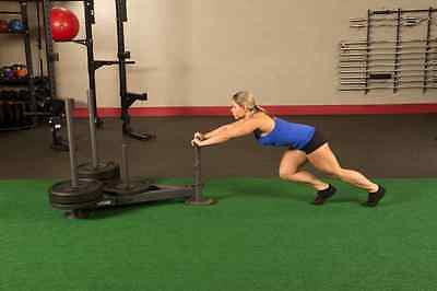 BODY-SOLID GWS100 Push/Pull Heavy Duty Sled, weight sled, crossfit - GymBasis Store