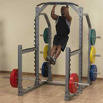 Body-Solid Pro Club Line SMR1000 Multi Press Squat Rack *Rack Only* - GymBasis Store