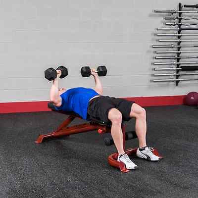 Body Solid GFID100 Adjustable Flat Incline Decline FID Weight Bench - GymBasis Store