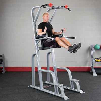 Body-Solid SVKR1000 Pro ClubLine Vertical Knee Raise - GymBasis Store