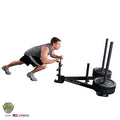 BODY-SOLID GWS100 Push/Pull Heavy Duty Sled, weight sled, crossfit - GymBasis Store