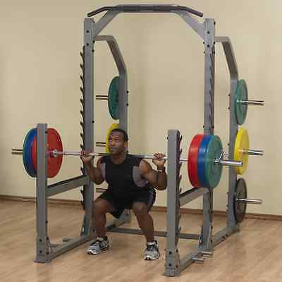 Body-Solid Pro Club Line SMR1000 Multi Press Squat Rack *Rack Only* - GymBasis Store