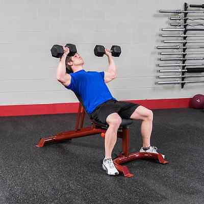 Body Solid GFID100 Adjustable Flat Incline Decline FID Weight Bench - GymBasis Store