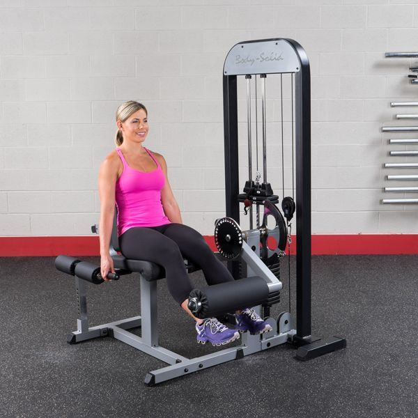 Body-Solid GCEC-STK Pro-Select Leg Curl / Leg Extension | 210 lb stack - GymBasis Store