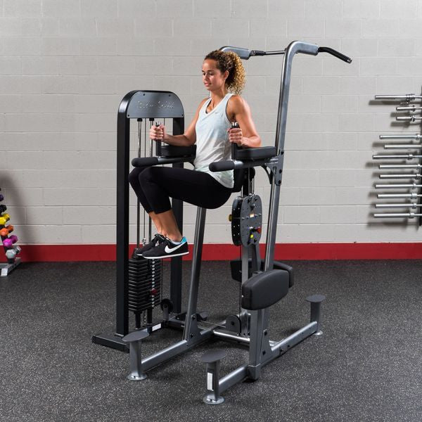 Body-Solid Weight Assist FCD-STK 210lb Pull Up, Dip Power Tower VKR FCD - GymBasis Store