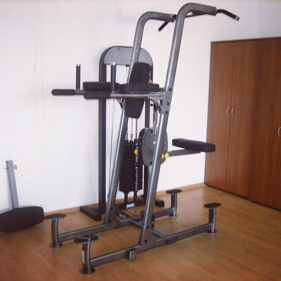 Body-Solid Weight Assist FCD-STK 210lb Pull Up, Dip Power Tower VKR FCD - GymBasis Store