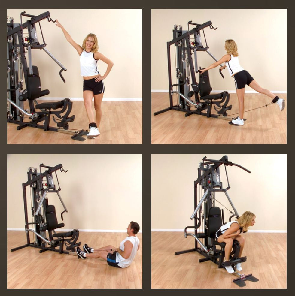 Body-Solid G6B Home Gym Red Line Limited Edition incl. exclusive 260lb Red stack - GymBasis Store
