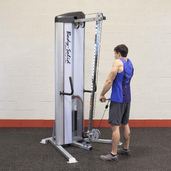 Body-Solid S2CC ClubLine Series 2 Cable Column - 310lb Stack (S2CC/3) - GymBasis Store