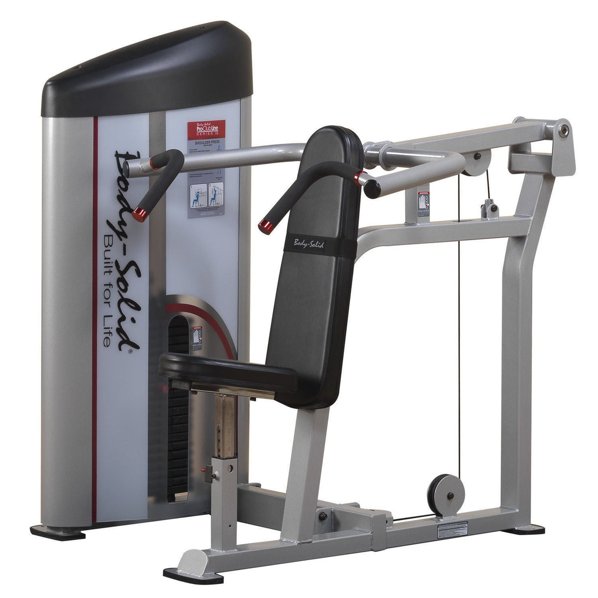 Body-Solid S2SP/3 Pro Clubline Series II Shoulder Press 310 lb. stack - GymBasis Store