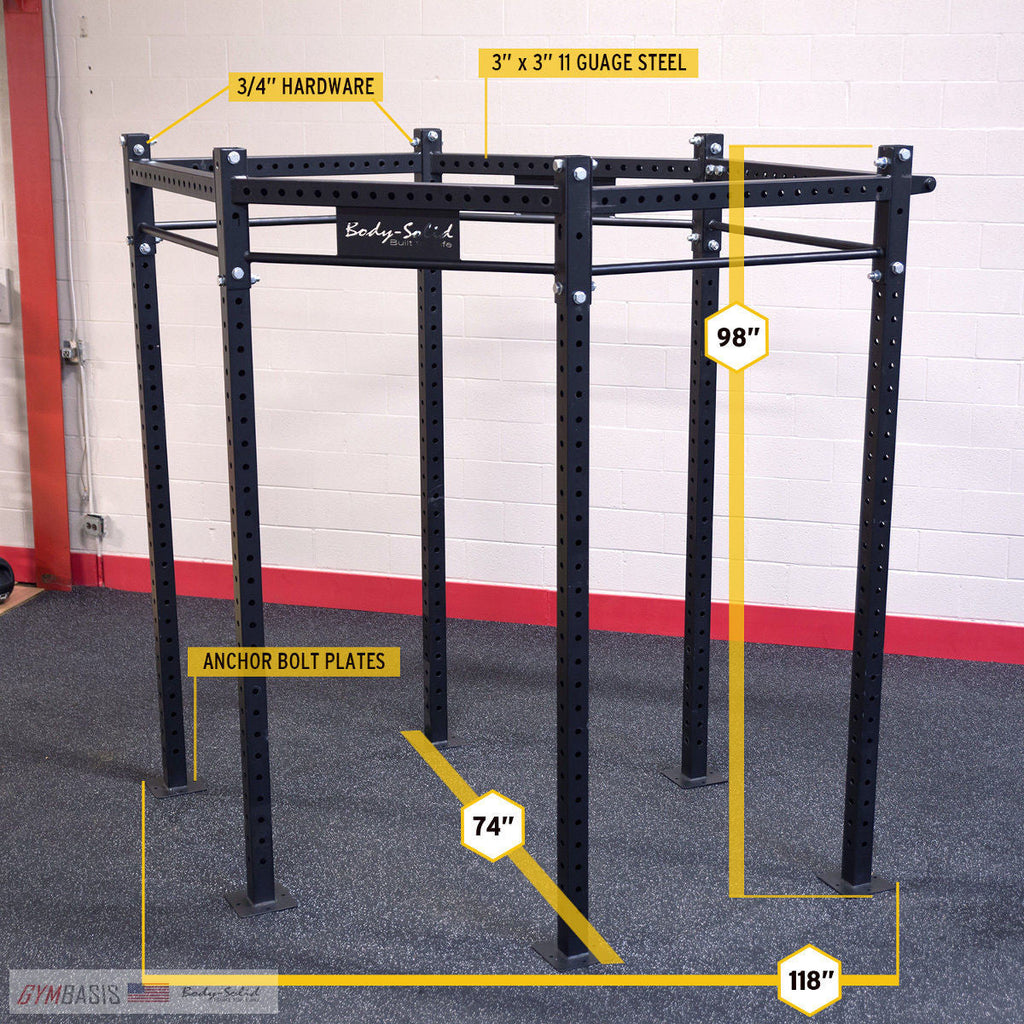 Body Solid HEXAGON PRO (ADVANCED PKG.) 98” Training Rig - SR-HEXPROADV - GymBasis Store