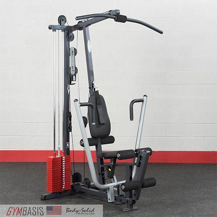 Body-Solid G1S Home Gym | 160lb RED weight stack | In-Home Lifetime Warranty - GymBasis Store