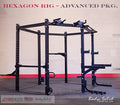 Body Solid HEXAGON (ADVANCED PKG.) 83” Training Rig System - SR-HEXADV - GymBasis Store