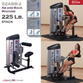 Body-Solid S2ABB/2 Pro Clubline Series II Ab and Back Machine | 225 lb. - GymBasis Store