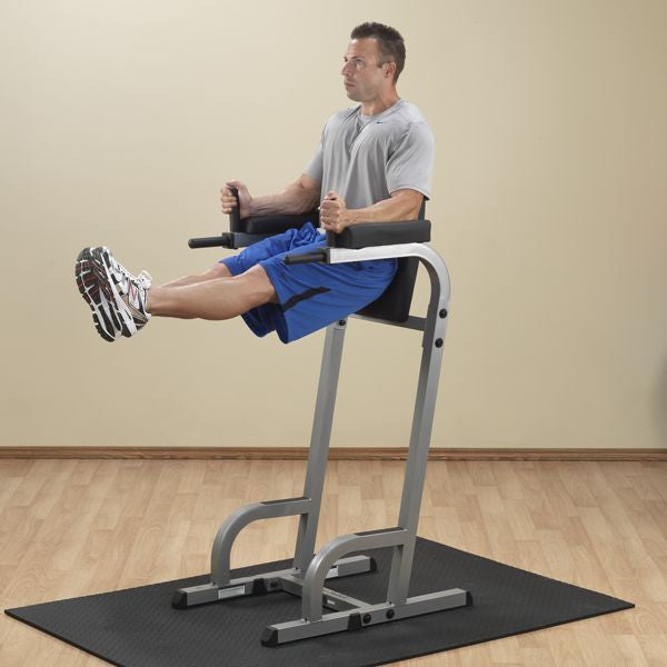 Body-Solid GVKR60 VKR Vertical Knee Raise and Dip Power Tower - GymBasis Store