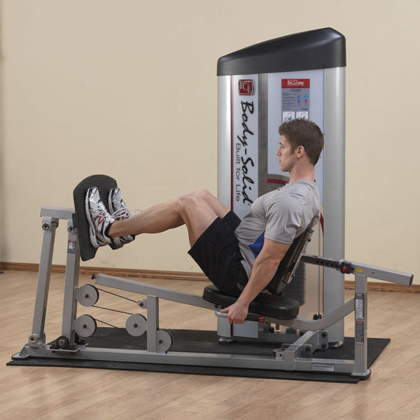Body-Solid S2LPC/2 - Pro Club Leg Press & Calf Raise - 210 lb. stack - GymBasis Store