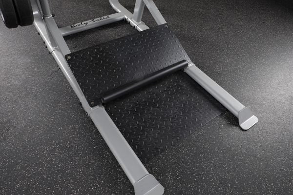 BODY-SOLID SLS500 Leverage Squat + 260lb full commercial bumper plates - GymBasis Store