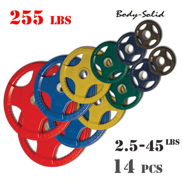 Body Solid GLGS100P4 Corner Leverage Gym Pack + GLDA3/GPCA1 + 255 lb Plates - GymBasis Store