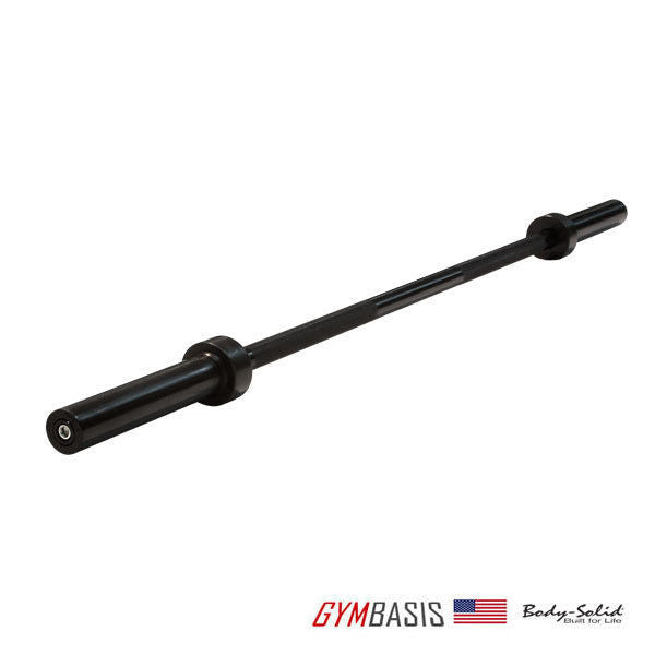 Body-Solid Oly Power Bar 5 ft Black - GymBasis Store