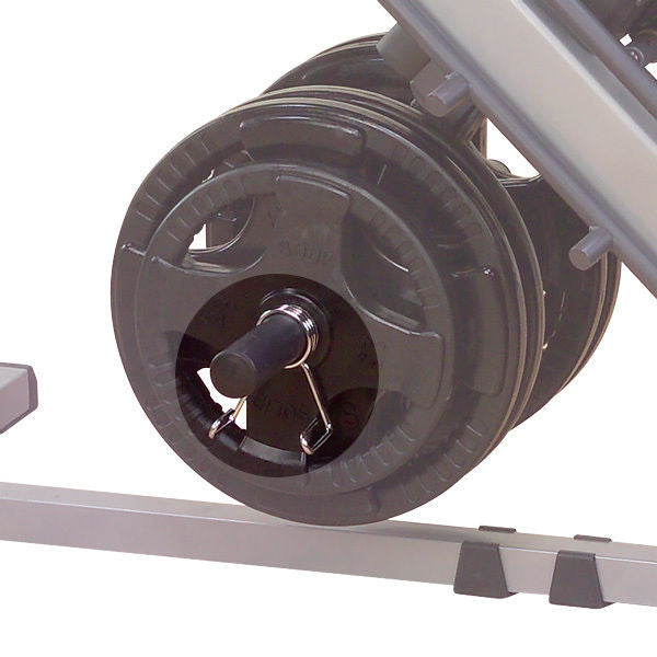 Body-Solid OAS14 (x3) Olympic 14" Plate Adapters + OC06 (x3) Collars -Combo Pack - GymBasis Store
