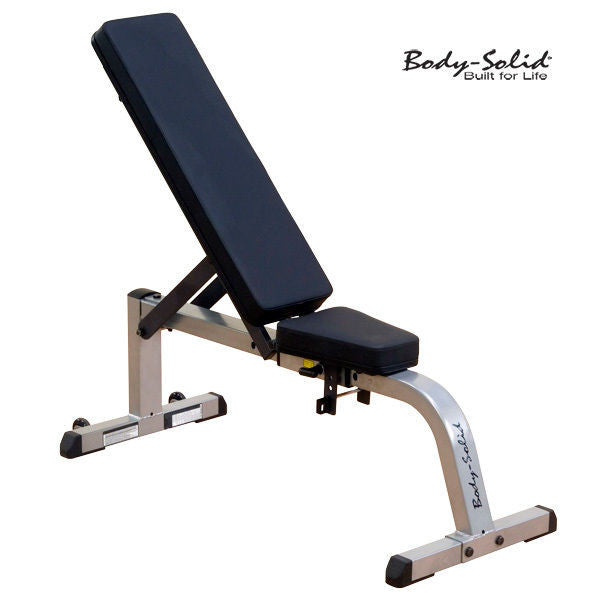 Body-Solid GFI21 Adjustable Flat Incline Weight Bench - GymBasis Store