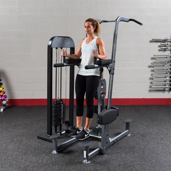 Body-Solid Weight Assist FCD-STK 210lb Pull Up, Dip Power Tower VKR FCD - GymBasis Store