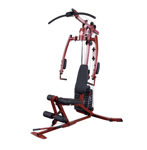 Best Fitness Home Gym BFMG20 Compact Cable Weight Machine -145 lb stack - GymBasis Store