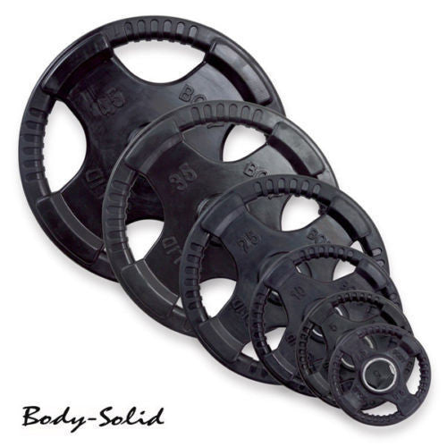 Body-Solid Series 7 Smith Complete Gym Package - GS348QP4 - with Black Grip Rubber Weight Set - GymBasis Store