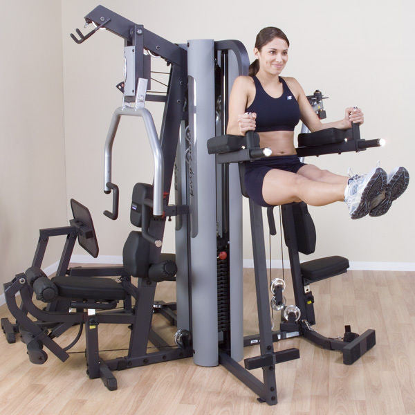 Body-Solid G9S Home Gym Knee Raise Leg Press | 2x 260lb stacks & alu pulleys - GymBasis Store