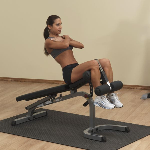 Body-Solid GPR370 Press Rack KIT with GFID31 Bench & 300lb. Weight Set - GymBasis Store