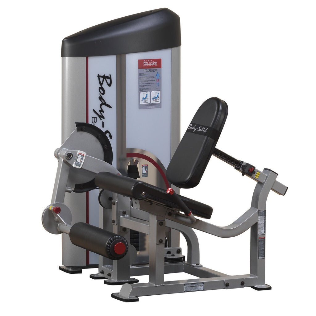 Body-Solid S2LEX/2 - Pro ClubLine Series II Leg Extension 225 lb. stack - GymBasis Store