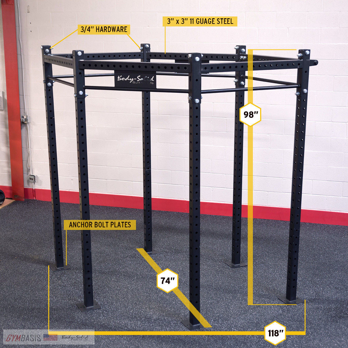 Body Solid HEXAGON PRO (BASIC PKG) 98” Training Rig - SR-HEXPROBASIC - GymBasis Store