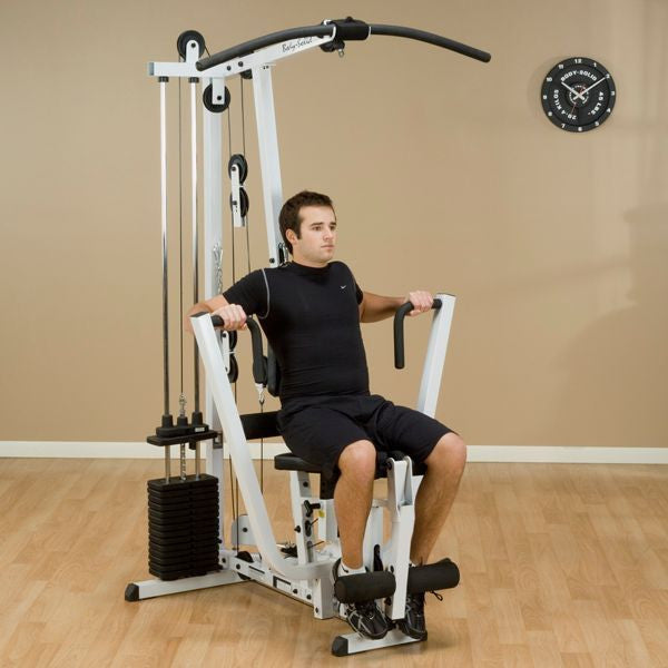 Body-Solid EXM1500S Home Gym - 160 lb. RED stack - GymBasis Store
