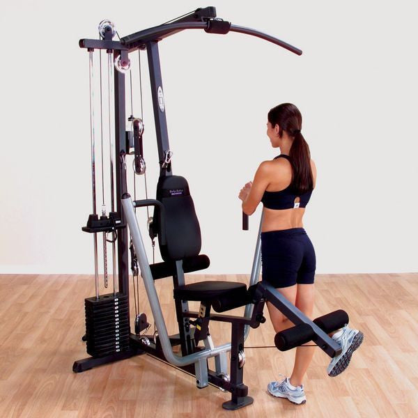 Body-Solid G1S Selectorized Home Gym -160lb weight stack w/ Aluminum Pulleys - GymBasis Store