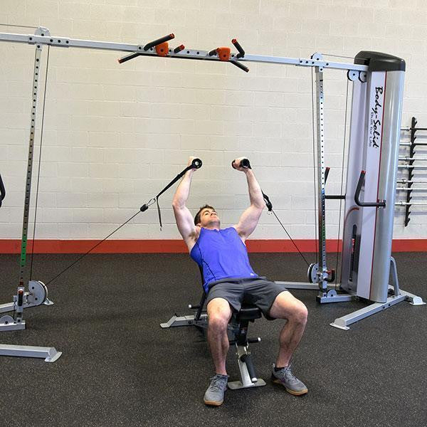 Body-Solid S2CCO Series II Cable Crossover - 210lb Dual Stack (S2CCO/2) - GymBasis Store