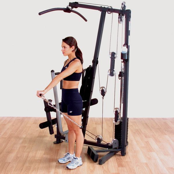 Body-Solid G1S Home Gym | 160lb RED weight stack | Aluminum Pulleys - GymBasis Store