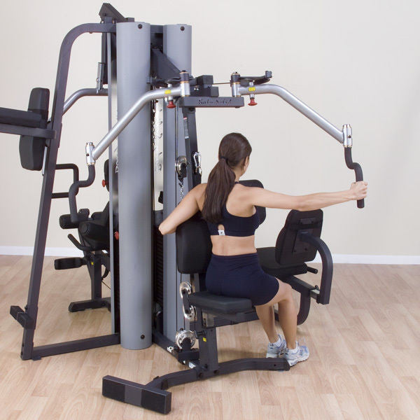 Body-Solid G9S Home Gym Knee Raise Leg Press | 2x 260lb stacks & alu pulleys - GymBasis Store
