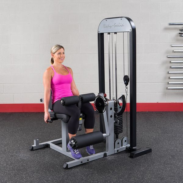 Body-Solid GCEC-STK Pro-Select Leg Curl / Leg Extension | 210 lb stack - GymBasis Store