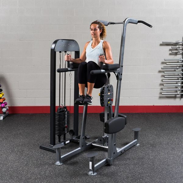 Body-Solid Weight Assist FCD-STK 210lb Pull Up, Dip Power Tower VKR FCD - GymBasis Store