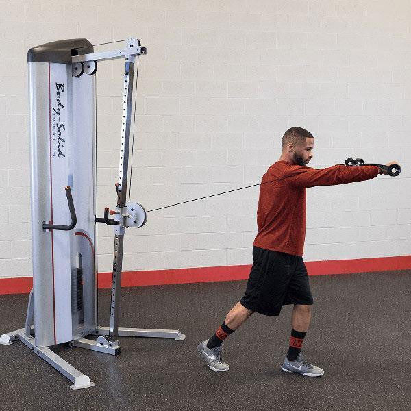 Body-Solid S2CC ClubLine Series 2 Cable Column - 310lb Stack (S2CC/3) - GymBasis Store