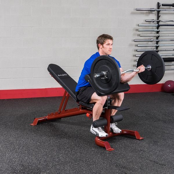 Body Solid GPCA1 Preacher Curl Attachment - for GFID71 GFID31 GFID100 Bench - GymBasis Store