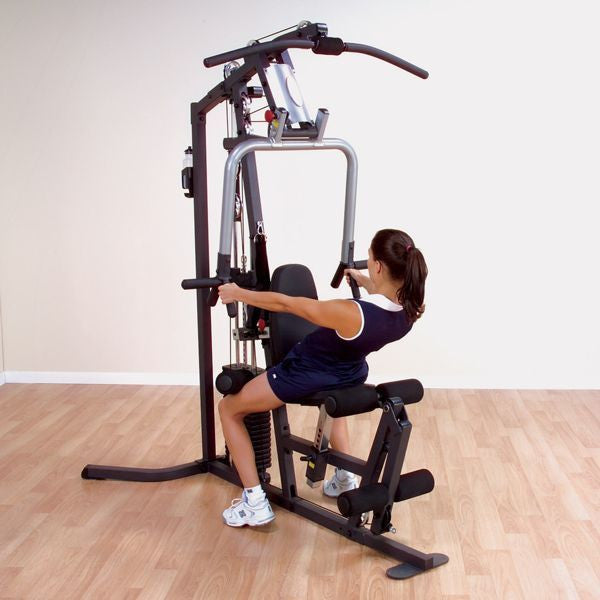 Body-Solid G3S Home Gym w/ Calf Leg Press  | 210lb. stack & aluminum pulleys - GymBasis Store