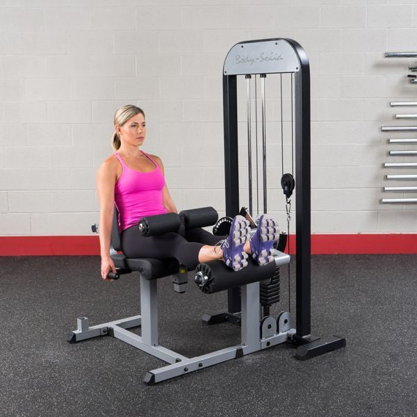 Body-Solid GCEC-STK Pro-Select Leg Curl / Leg Extension | 210 lb stack - GymBasis Store