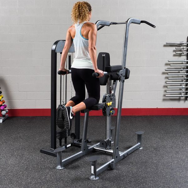 Body-Solid Weight Assist FCD-STK 210lb Pull Up, Dip Power Tower VKR FCD - GymBasis Store