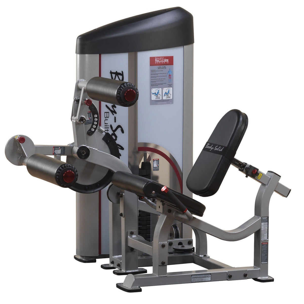 Body-Solid S2SLC/2 Pro Clubline Series II Seated Leg Curl 235 lb. stack - GymBasis Store